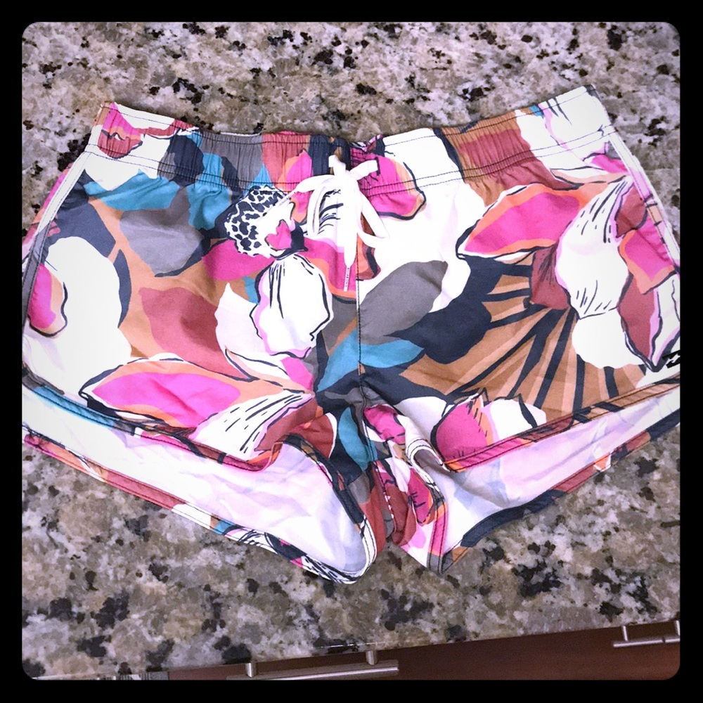 Floral Beach Shorts